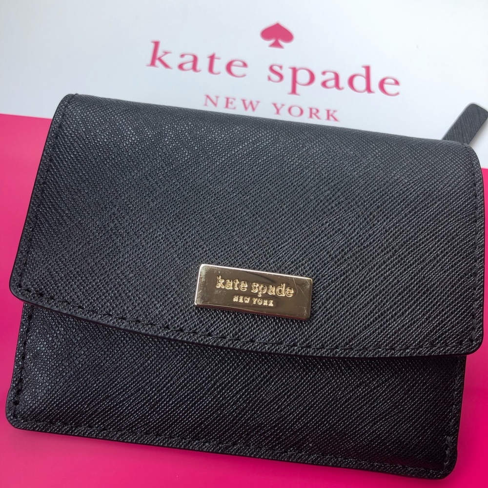 Kate Spade Petty Laurel way Black wallet